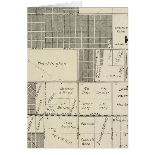 Fresno County, California 18 Cards (Front)