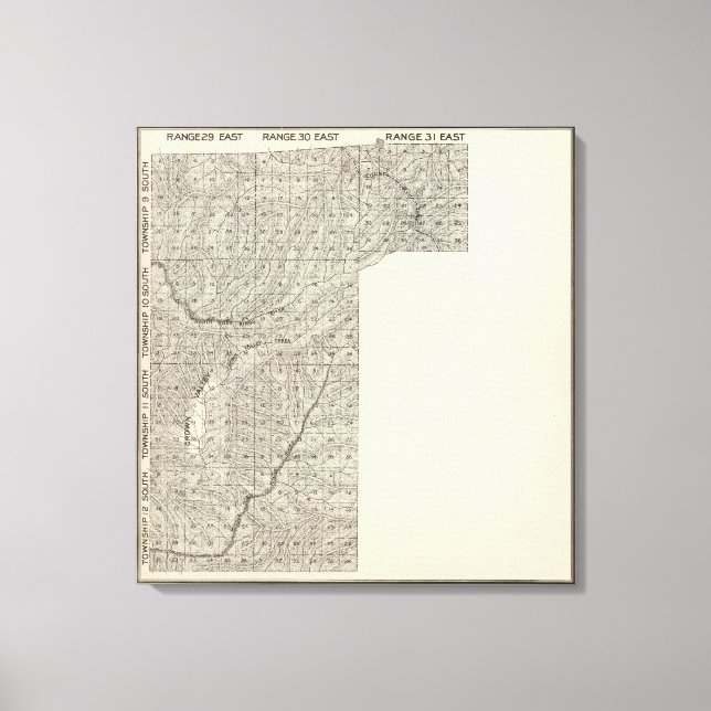 Fresno County, California 24 Canvas Print (Front)