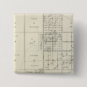 Fresno County, California 24 Pinback Button