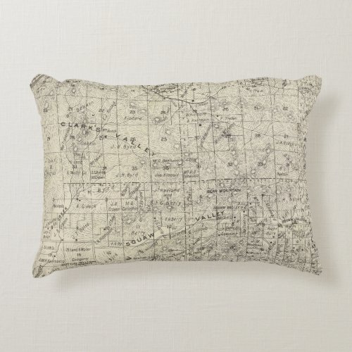 Fresno County California 26 Accent Pillow