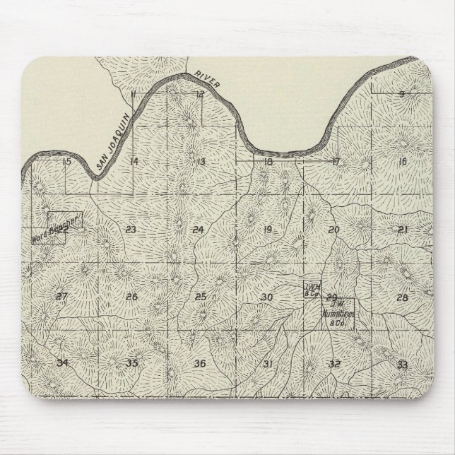 Fresno County, California 28 Mouse Pad (Front)