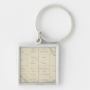 Fresno County, California 33 Keychain