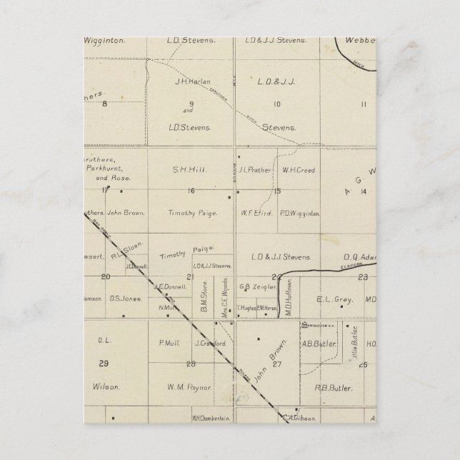 Fresno County, California 33 Postcard (Front)