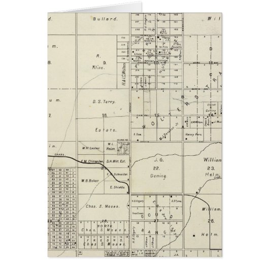 Fresno County, California 34 Cards (Front)
