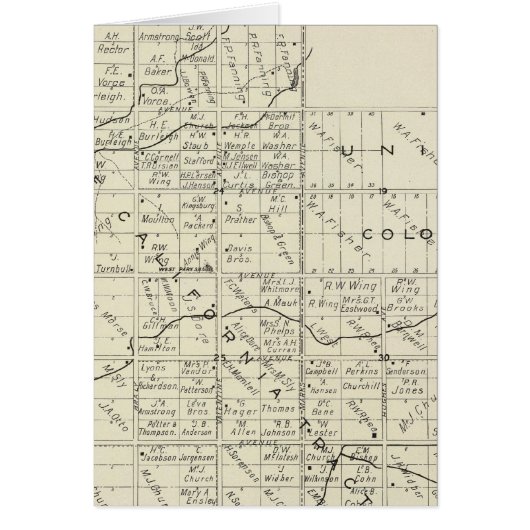 Fresno County, California 35 Cards (Front)