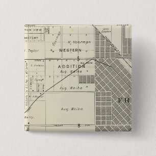 Fresno County, California 7 Pinback Button