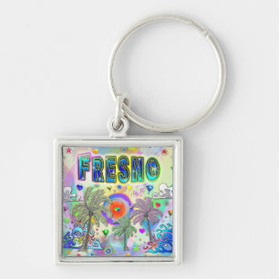 Fresno Deep Dream Keychain