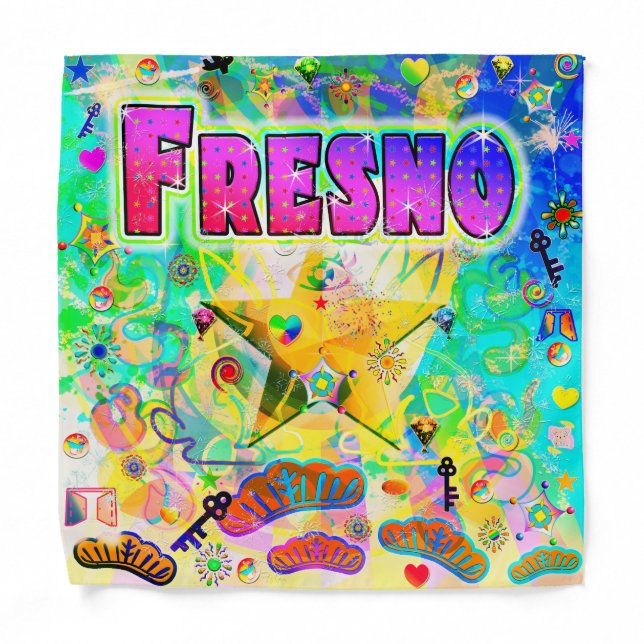 Fresno Epoch Hour Bandana (Front)