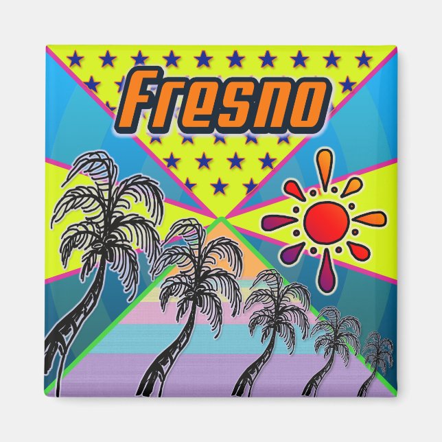 Fresno Freedom Magnet (Front)