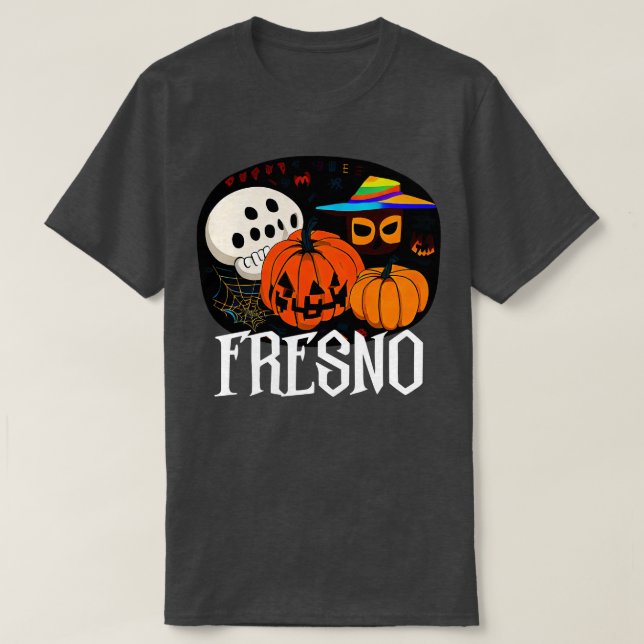 Fresno Halloween T-Shirt (Design Front)
