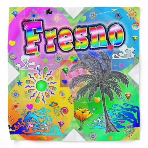 Fresno Quadro Seasons Bandana