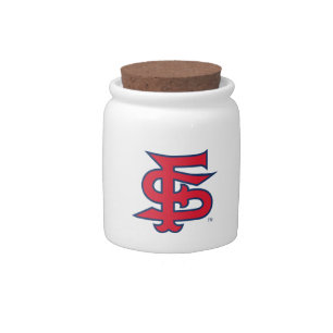 Fresno State Baseball Candy Jar