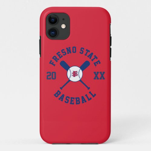 Fresno State Baseball iPhone 11 Case