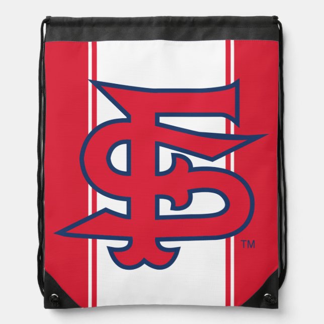 Fresno State Baseball Drawstring Bag (Front)
