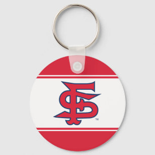 San Francisco 49ers State Shape Keychain