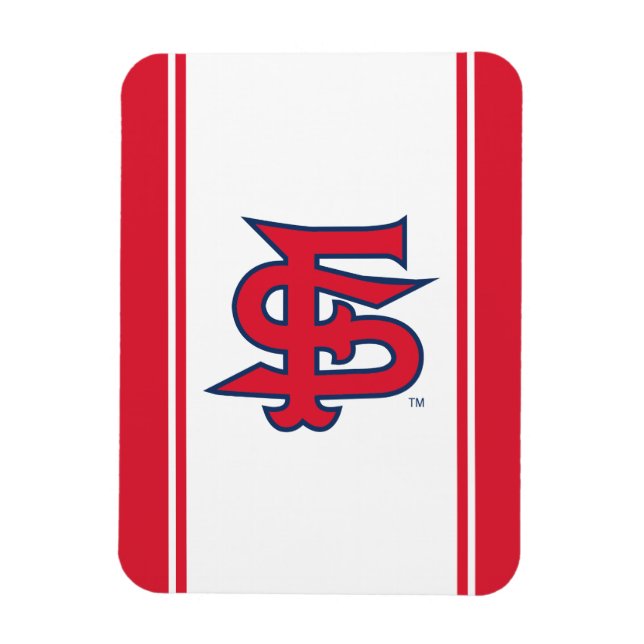 Fresno State Baseball Magnet (Vertical)