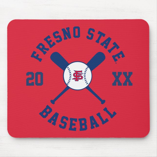 Fresno State Baseball Mouse Pad (Front)
