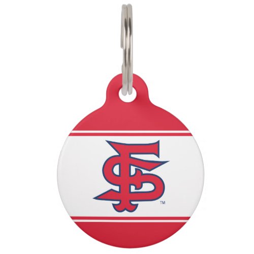 Fresno State Baseball Pet ID Tag