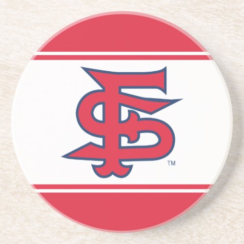 Fresno State Baseball Sandstone Coaster