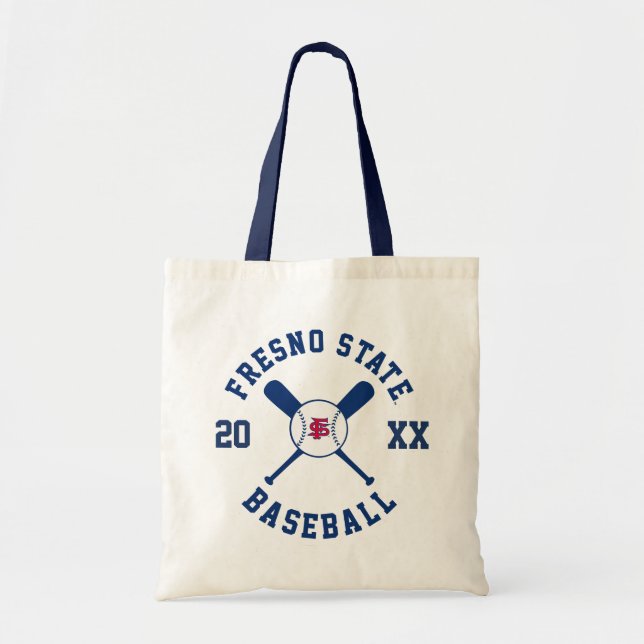 Fresno State Baseball Tote Bag (Front)