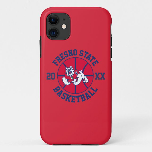 Fresno State Basketball Case-Mate iPhone Case (Back)