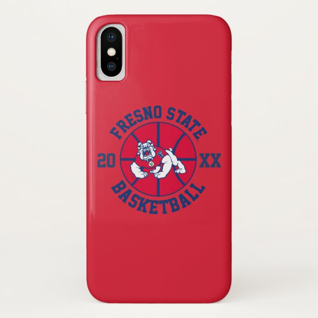 Fresno State Basketball Case-Mate iPhone Case (Back)