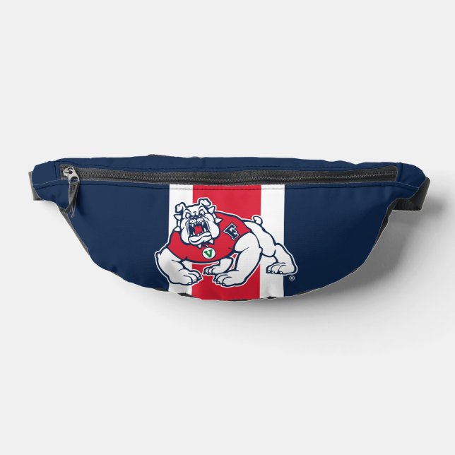 Fresno State Bulldog - Add Your Name Fanny Pack (Lay Down)