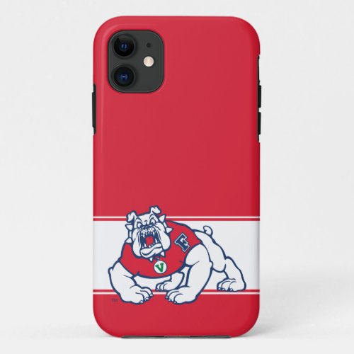 Fresno State Bulldog iPhone 11 Case