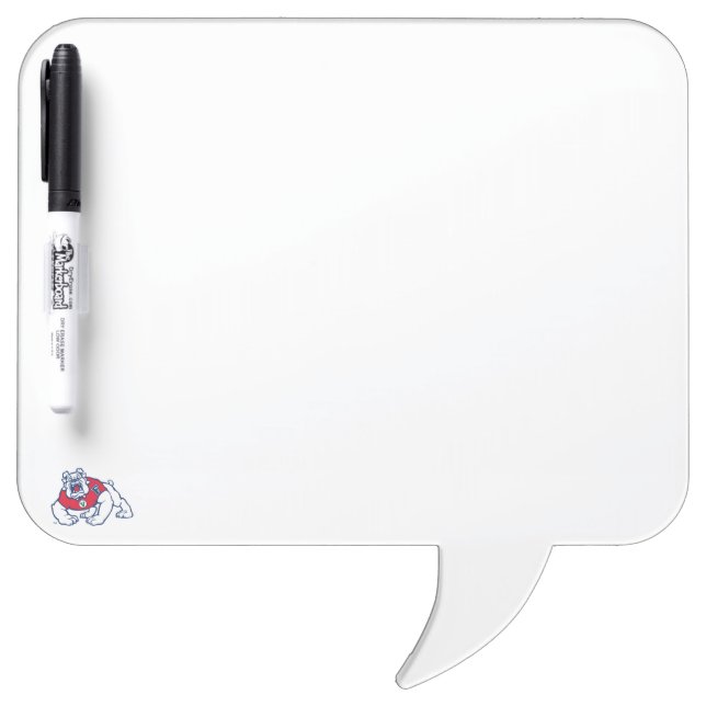 Fresno State Bulldog Dry Erase Board (Front)