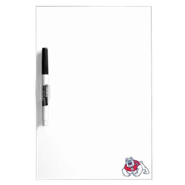 Fresno State Bulldog Dry-Erase Board (Front)