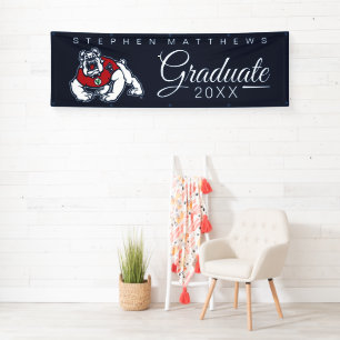Fresno State Bulldog Graduation Banner