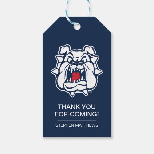 Fresno State Bulldog Graduation Gift Tags