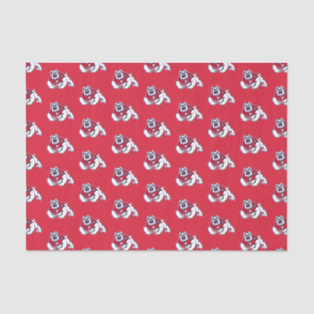 Fresno State Bulldog Graduation Tissue Paper (Front)