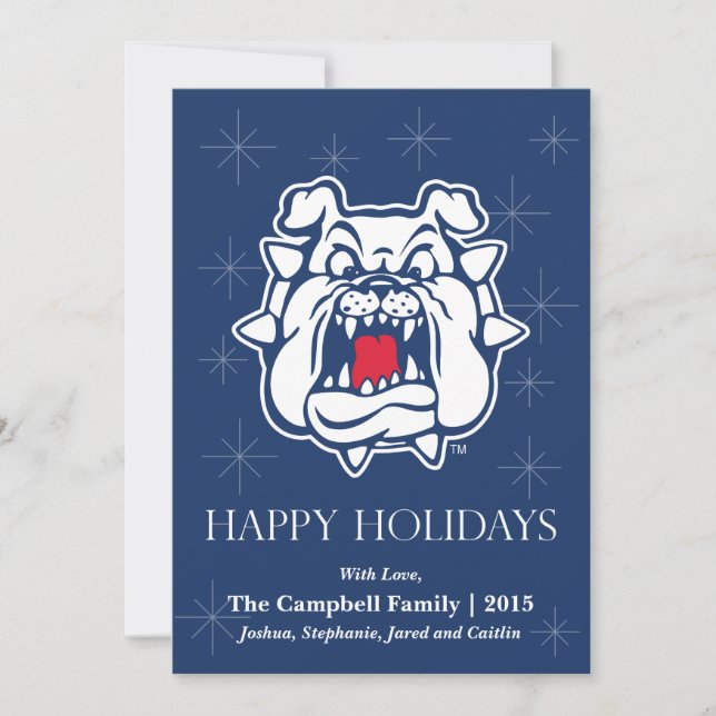 Fresno State Bulldog Head (Front)