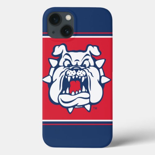 Fresno State Bulldog Head iPhone 13 Case