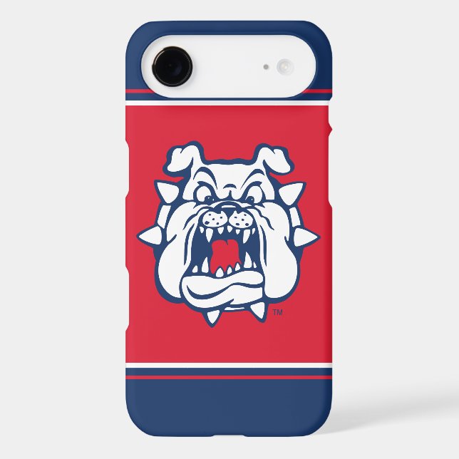 Fresno State Bulldog Head Case-Mate iPhone Case (Back)
