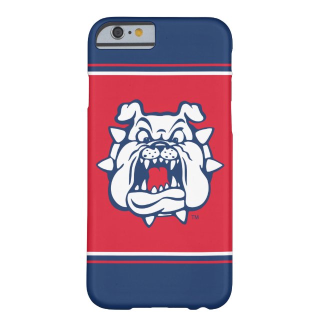 Fresno State Bulldog Head Case-Mate iPhone Case (Back)