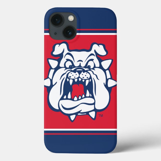 Fresno State Bulldog Head Case-Mate iPhone Case (Back)