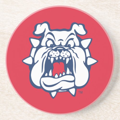 Fresno State Bulldog Head Coaster