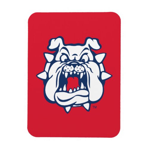 Fresno State Bulldog Head Magnet