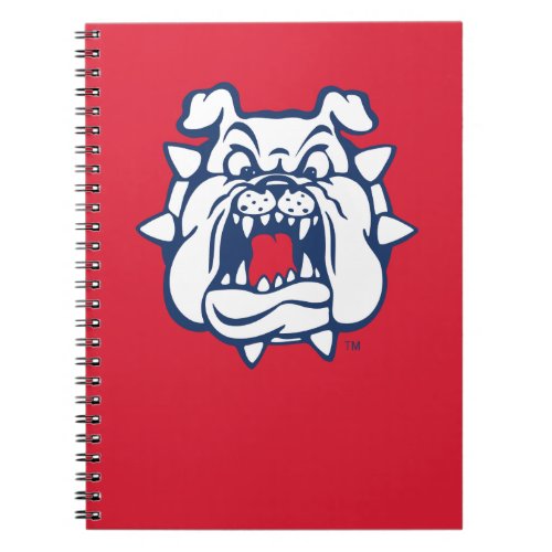 Fresno State Bulldog Head Notebook