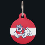 Fresno State Bulldog Pet ID Tag<br><div class="desc">Check out these official Fresno State products! Show off your Bulldog pride with these products that are customizable with your name, class year, and sport. Our CSU Fresno products are perfect for friends, family, students, alumni, and fans. Support your Fresno bulldogs with apparel, phone cases, housewares, and more on Zazzle.com!...</div>