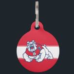 Fresno State Bulldog Pet ID Tag<br><div class="desc">Check out these official Fresno State products! Show off your Bulldog pride with these products that are customizable with your name, class year, and sport. Our CSU Fresno products are perfect for friends, family, students, alumni, and fans. Support your Fresno bulldogs with apparel, phone cases, housewares, and more on Zazzle.com!...</div>