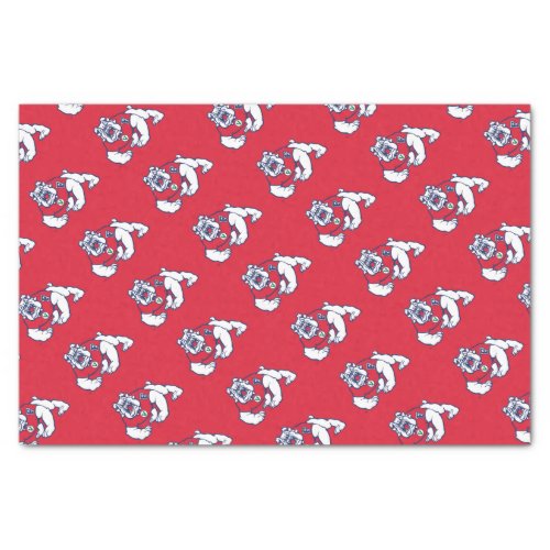 Fresno State Bulldog Tissue Paper