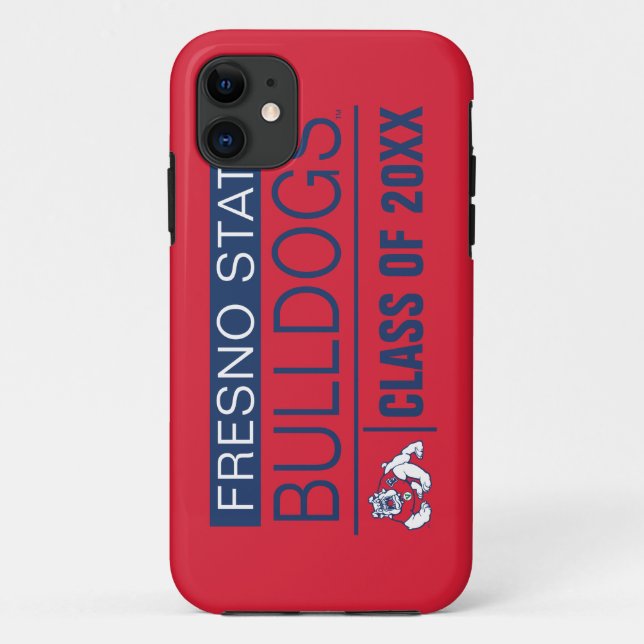 Fresno State Bulldogs Alumni Case-Mate iPhone Case (Back)