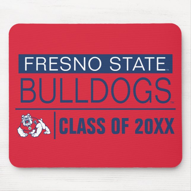 Fresno State Bulldogs Alumni Mouse Pad (Front)