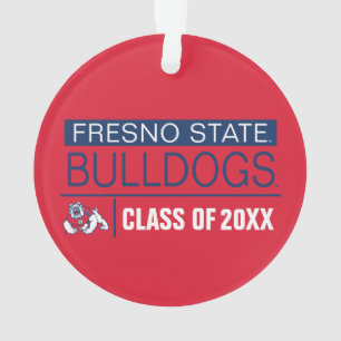 Fresno State Bulldogs Alumni Ornament