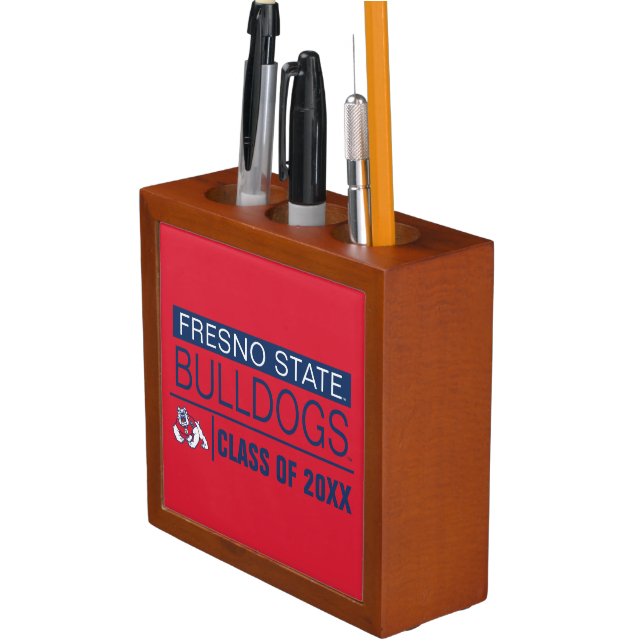Fresno State Bulldogs Alumni Pencil Holder (In Situ)
