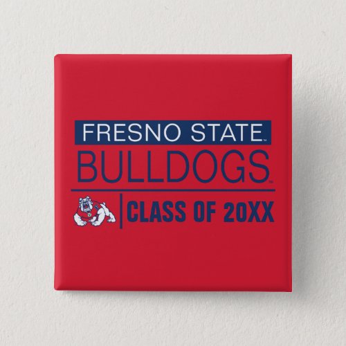 Fresno State Bulldogs Alumni Pinback Button