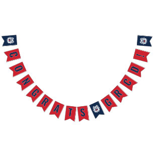 Fresno State Bulldogs Graduate Bunting Flags